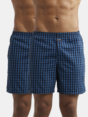 JOCKEY Checkered Men Multicolor Boxer Shorts