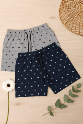 VMENTERPRISE Printed Women Multicolor Regular Shorts