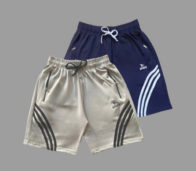 Ticoss Striped Men Multicolor Basic Shorts