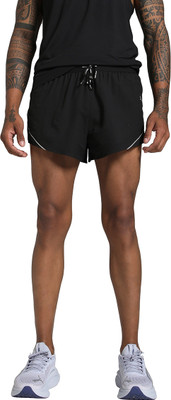 PUMA Solid Men Black Sports Shorts