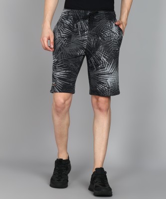 UNDER ARMOUR Printed Men Black Sports Shorts