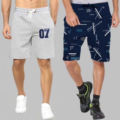 Basis Embroidered Men Multicolor Regular Shorts