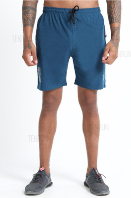 TENRUN Solid Men Multicolor Casual Shorts