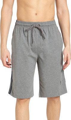 JOCKEY Solid Men Grey Sports Shorts