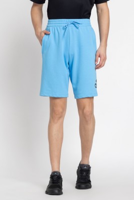 ADIDAS Printed Men Blue Sports Shorts