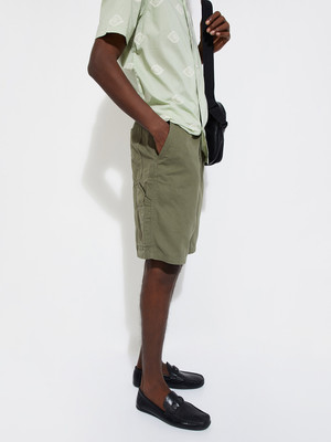 MAX Solid Men Green Regular Shorts