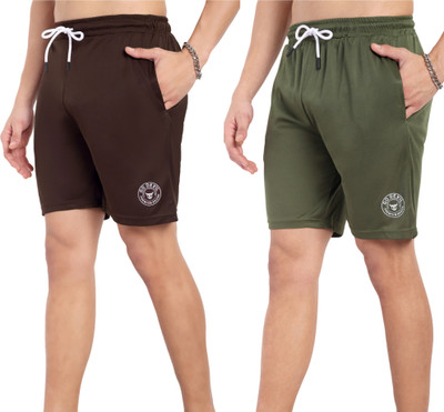 Go Devil Solid Men Multicolor Casual Shorts
