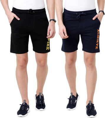 ARDEUR Self Design Men Multicolor Casual Shorts