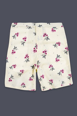 french crown Printed Men Beige Casual Shorts