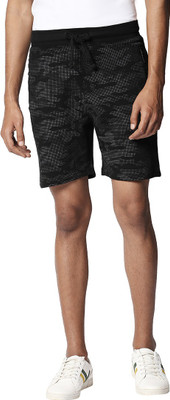 KILLER Printed Men Black Regular Shorts