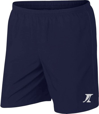 INDICLUB Solid Men Blue Sports Shorts