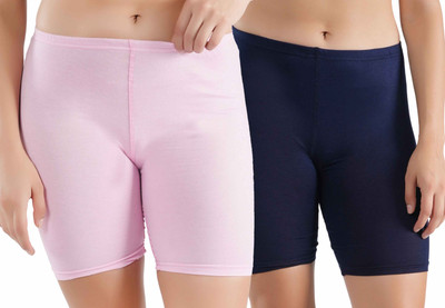 Shapyfit Solid Women Multicolor Cycling Shorts