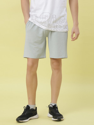 V-MART Solid Men Grey Regular Shorts