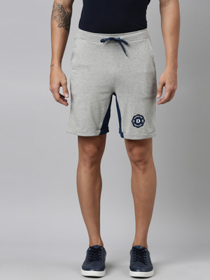 Dixcy Scott Maximus Graphic Print Men Grey Regular Shorts