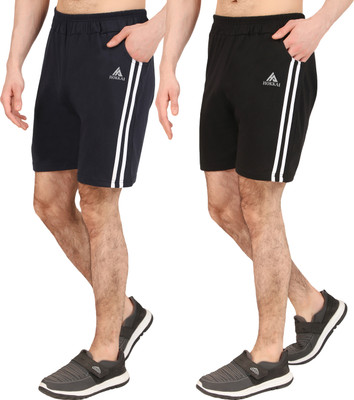 Clothina Striped Men Multicolor Casual Shorts