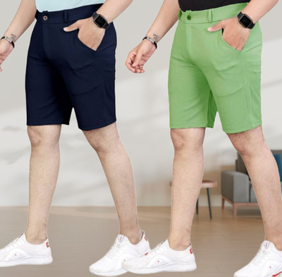 RELIMAR Solid Men Multicolor Regular Shorts