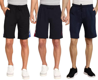 VAN HEUSEN Solid Men Multicolor Regular Shorts