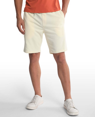 RARE RABBIT Solid Men Yellow Regular Shorts