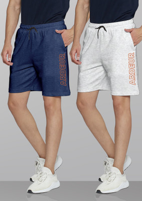 ARDEUR Self Design Men Multicolor Regular Shorts