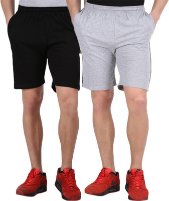 GALLOP Solid Men Multicolor Regular Shorts