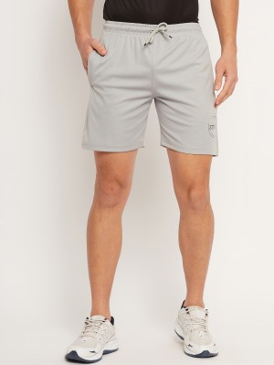 Strop Solid Men Grey Casual Shorts