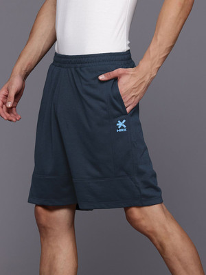 HRX by Hrithik Roshan Solid Men Green Regular Shorts