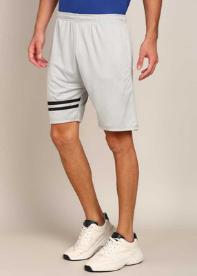 ONLY FASHION Solid Men Grey Regular Shorts