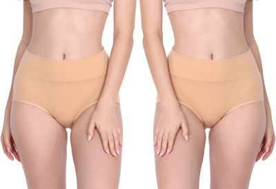 Secret Wear Solid Women Beige Basic Shorts