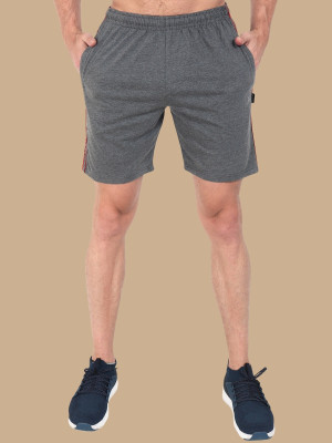 HouseOfCommon Self Design Men Multicolor Bermuda Shorts