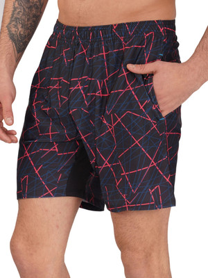 NINQ Printed Men Multicolor Night Shorts