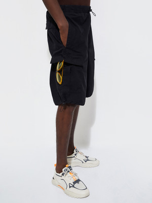 MAX Solid Men Black Casual Shorts