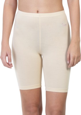 Envie Solid Women Beige Cycling Shorts