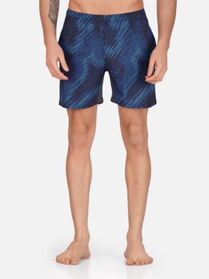 NINQ Printed Men Multicolor Night Shorts