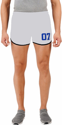 Blacktail Printed Men White Chino Shorts