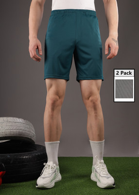 Force NXT Solid Men Multicolor Casual Shorts