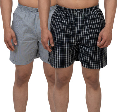 Cotstyle Printed Men Multicolor Boxer Shorts