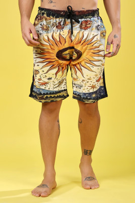 Flirty Soul Printed Men Multicolor Regular Shorts