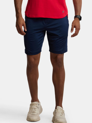 JOCKEY Solid Men Blue Sports Shorts