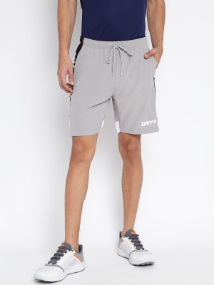 DRYP EVOLUT Printed Men Grey Basic Shorts