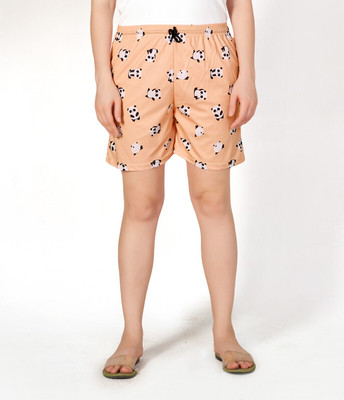 FAYDAMALL Striped Men Orange Regular Shorts