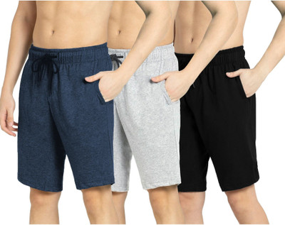 Kartblack Solid Men Multicolor Casual Shorts