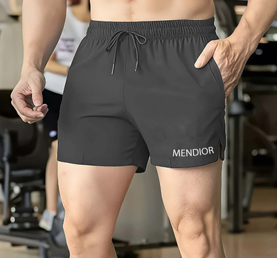 MENDIOR Printed Men Dark Grey Boxer Shorts