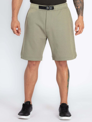 Status Quo Solid Men Light Green Casual Shorts