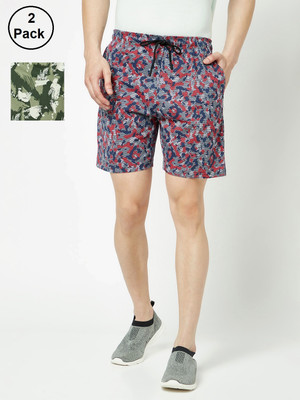 TT Printed Men Multicolor Bermuda Shorts