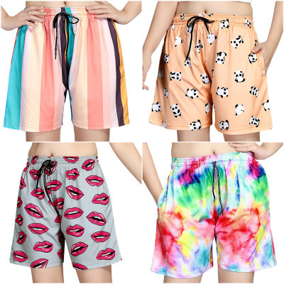 FAYDAMALL Printed Women Multicolor Basic Shorts