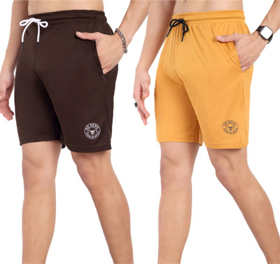 Go Devil Solid Men Multicolor Casual Shorts