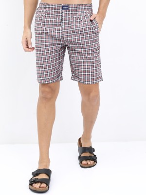 HIGHLANDER Checkered Men Multicolor Casual Shorts