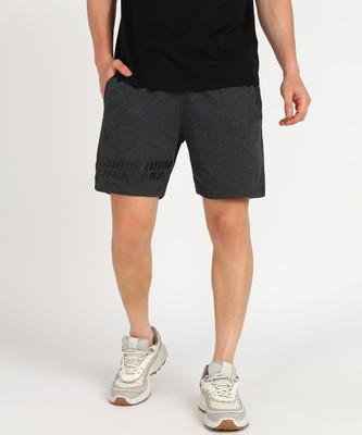 defacto Printed Men Grey Basic Shorts