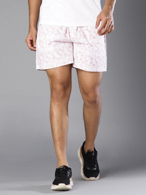 V-MART Printed Men White Boxer Shorts