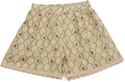 CLLING Floral Print Women Beige, Red Boxer Shorts